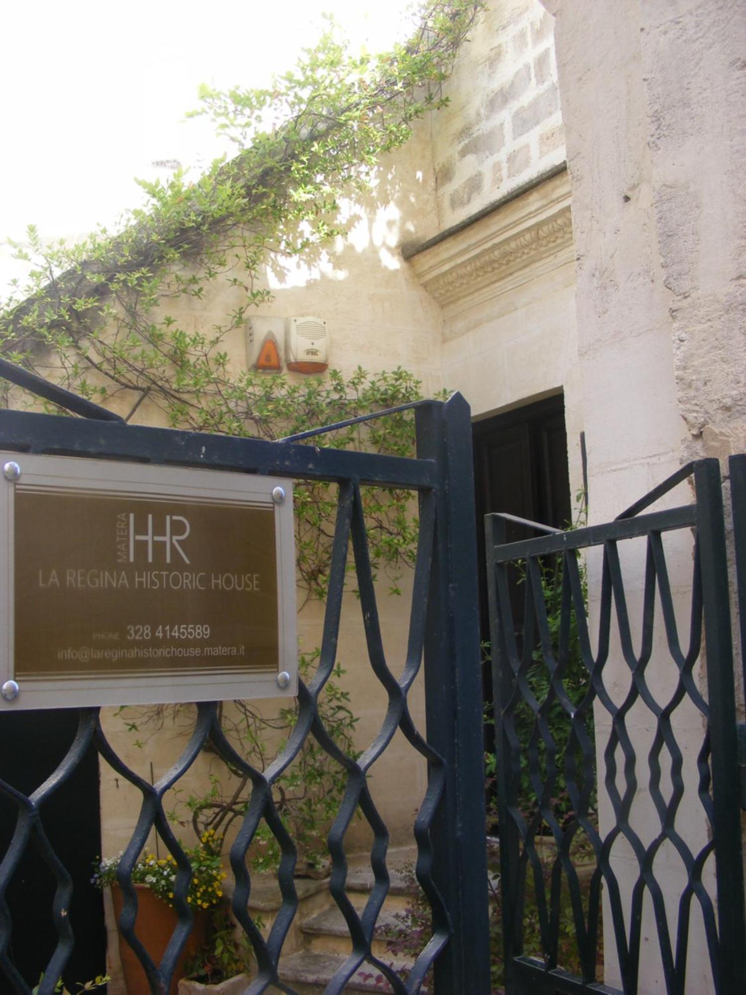 La Regina Historic House Leilighet Matera Eksteriør bilde